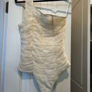 LeLis Cream women’s One Piece Bodysuit